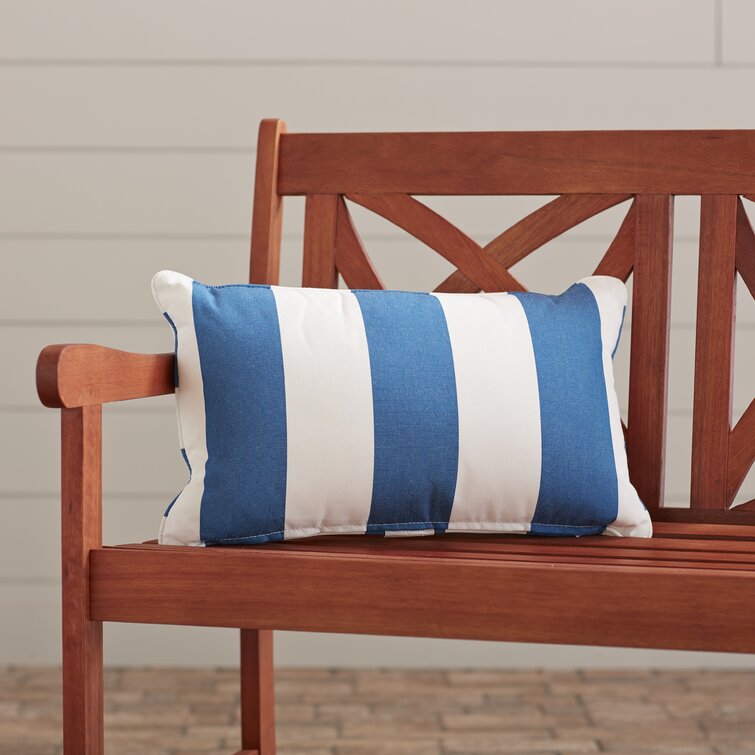 Wayfair outdoor pillows online blue